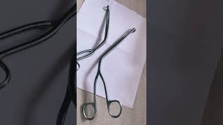 Magill forceps instrument youtubeshorts medical doctors mbbs shorts [upl. by Rye]