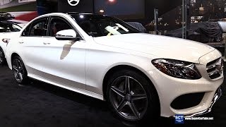 2016 MercedesBenz CClass C300 4matic  Exterior and Interior Walkaround  2016 Montreal Auto Show [upl. by Kra]