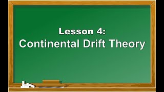 Science 10 Lesson 4 Continental Drift Theory [upl. by Aicilav]