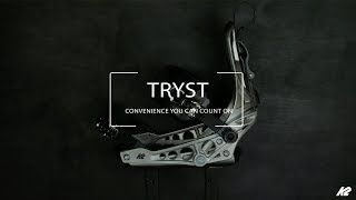 K2 Cinch Tryst Binding  2019 Snowboard Bindings [upl. by Itsirc]