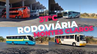 O Clima Esquentou na Rodoviária de Montes Claros 37°CG8 G7 G6 Irizar Busscar [upl. by Enenej]