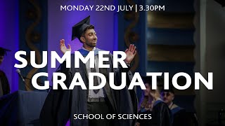 330pm  The School of Sciences  Bath Spa University Graduation  July 2024 [upl. by Lemmor]