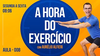 ⏰ A HORA do Exercício  Quarta às 0806  Aurélio Alfieri 008 [upl. by Kipp]