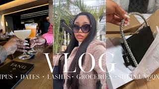 VLOG  lunch amp movie date groceries tried bottom lashes amp SHEIN haul  South African Youtuber [upl. by Clarkin]