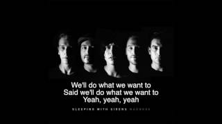 do it now remember it later by sleeping with sirens lyrics [upl. by Aynna]