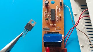 12v DC to 220v AC mini inverter repair you can change transistor easy at home [upl. by Cioffred832]