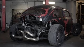 V8 swapped Beetle from Hell  4K [upl. by Madigan369]