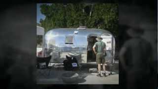 PALM SPRINGS HOSTS VINTAGE AIRSTREAM AND TRAILER EXHIBIT [upl. by Oirobil]