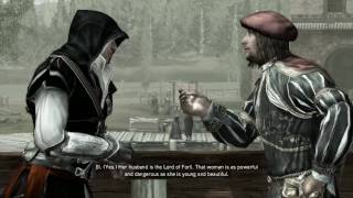 Assassins Creed 2  Leonardo and Ezio talks about Catarina Sforza [upl. by Lambertson]