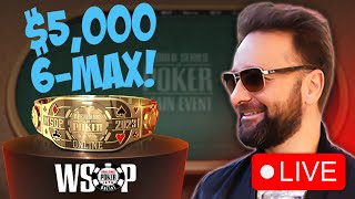 5000 6MAX Bracelet  2023 WSOP ONLINE [upl. by Aivatan332]