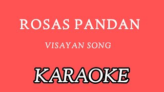 ROSAS PANDAN KARAOKE  Visayan Song [upl. by Ehctav]