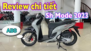 Sh Mode 2023 All New  Phiên bản thể thao ABS  Màu xám đen xám xi măng shmode shmode2022 [upl. by Katherina]