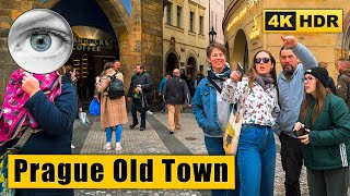 Walking Tour of Prague Old Town 🇨🇿 Czech Republic 4K HDR ASMR [upl. by Izy]