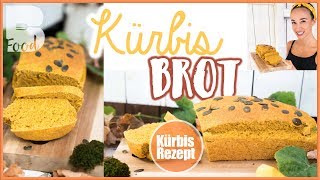 Kürbisbrot backen  Schnelles gesundes Brotrezept selber machen [upl. by Bascomb]