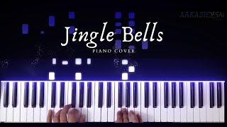 Jingle Bells  Easy Piano CoverTutorial  Aakash Desai [upl. by Ligetti]