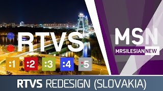 Rozhlas a televízia Slovenska RTVS arculat Saját terv fikció [upl. by Rafaello]