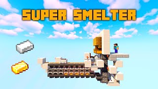 Simple Automatic Super Smelter 115 [upl. by Novahs]