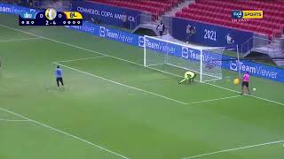 David Ospina saves 2 penalties in the Shootout Uruguay vs Colombia 24 Copa America 2021 [upl. by Ellocin630]