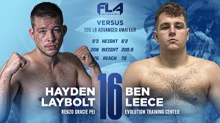 Hayden Laybolt vs Ben Leece FULL FIGHT [upl. by Adnohsor559]