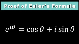 Proof of Eulers Formula [upl. by Urata367]