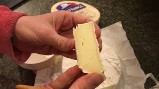 first TASTE of ile de france brie cheese [upl. by Garap]