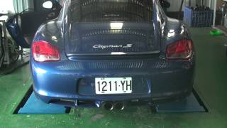 Porsche 987c2 Cayman S iPE Exhaust System [upl. by Hsur]