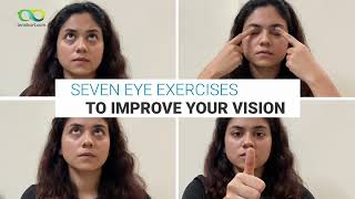 7 Easy Eye Exercises To Improve Your Vision [upl. by Lemraj]