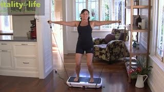 VibroSlim Vibration Platform Exercise Instructions [upl. by Bonner]