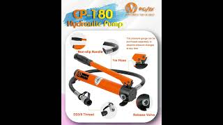 VOLTZ VZVHP5T Split Hydraulic Pullers  CP 180 Hydraulic Pump [upl. by Assilim641]