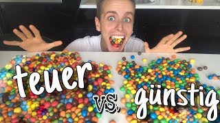 Ich ERRATE Süßigkeiten TEUER vs GÜNSTIG 😍  Julienco [upl. by Terag]