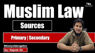 Sources of Muslim Law and Application of Family Law [upl. by Sochor]