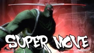 Injustice Gods Among Us  Containment Suit Doomsdays Super Move HD [upl. by Ennovad]