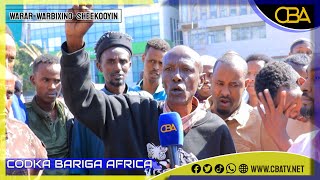 Shacabka Hargeysa ayaa siyaabo kala duwan uga falceliyey heshiiska Somaliland iyo Itoobiya [upl. by Suivart]