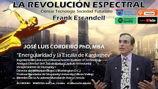 La Energularidad y la Escala de Kardashev con José Luis Cordeiro [upl. by Alema128]