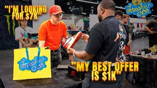 20000 Cashout Sneakercon LA part 2 He tried selling me 7000 1985 OG Chicago 1s [upl. by Oberon641]