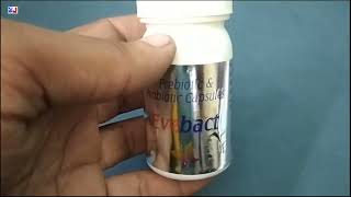 Evebact Capsule  Prebiotic amp Probiotic Capsules  Evebact Capsule Uses Side effects benefits Dosage [upl. by Aekim452]