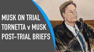 MUSK ON TRIAL  Tornetta v Musk with Chancery Daily [upl. by Llain]