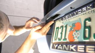 VW MK5 GTI  Golf LED License Plate Light DIY by USP Motorsports [upl. by Adnahsat]