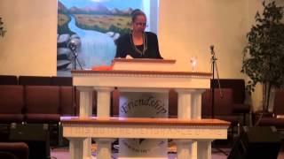 Sharon Taylor Preaching at Friendship Church of the Nazarene [upl. by Enedan]