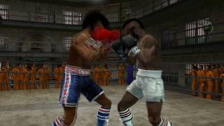 Rocky legends PS2 Apollo Creed vs Clubber Lang [upl. by Hnad]