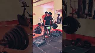 Deadlift 💪 150 kg 2 rep [upl. by Erastes]