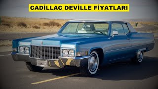 Cadillac DeVille Fiyatları [upl. by Suciram]