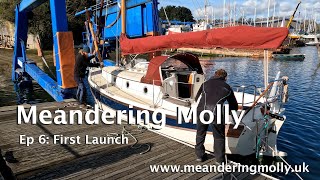 Meandering Molly Episode 6 First Launch and early passages [upl. by Asiak]