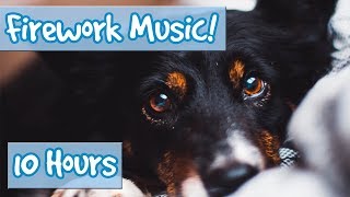 Firework Music for Dogs Calm Music for Dogs Scared of Fireworks For Bonfire Night and Thanksgiving [upl. by Carmela82]