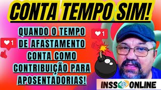 INSS AGORA QUANDO TEMPO DE AUXÍLIO CONTA COMO [upl. by Sofia]