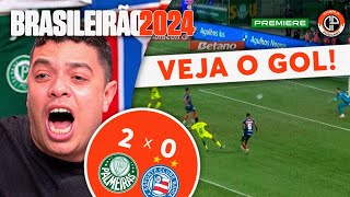 GOLAÇO ABSURDO DE ESTEVÃO NA VITÓRIA DO PALMEIRAS CONTRA O BAHIA [upl. by Mcclenon817]