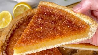 Gâteau au Citron Entier façon Crème Brûlée  à tomber par terre  🍋 [upl. by Sisxela]