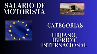 SALÁRIO DOS MOTORISTAS em Portugal2024  Atualizados [upl. by Gathard]