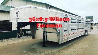 36x85 Slat Side Wilson Foreman [upl. by Ecnerolf458]