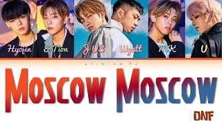 ONF 온앤오프  Moscow Moscow Lyrics Color CodedHanRomEng [upl. by Bernelle]